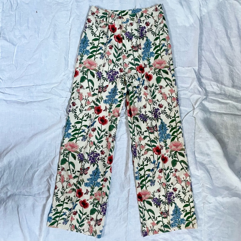 Floral pants